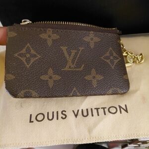 Louis Vuitton Brown Monogram Coin Pouch